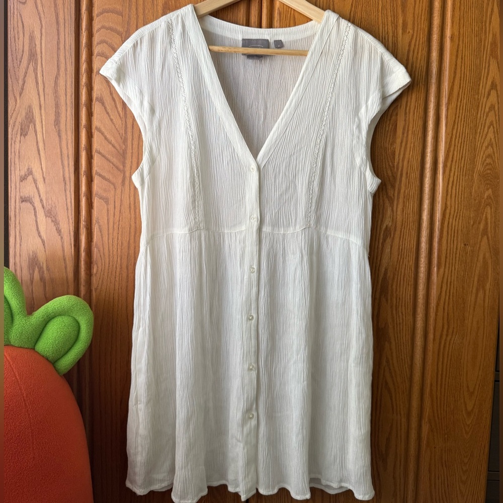 Vanessa Virginia Ladder Lace Tunic from Anthropologie
